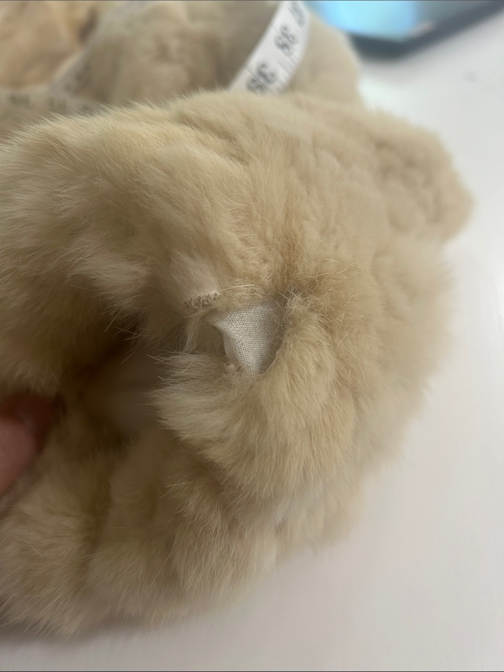 Genuine Rabbit Fur Coat - Picture 4 of 4